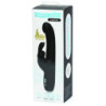 Slimline G-Spot USB Rechargeable Rabbit Vibrator – Black – by Happy Rabbit -  - [price]