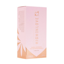 Sensual Massage Oil | 120ml/4fl oz | 3 Flavour Options | from High On Love -  - [price]
