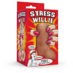 Stress Buster Tension Reliever | Breasts or Willie | Adult Novelty Gift -  - [price]