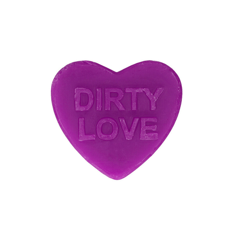 Novelty Heart Shaped Soap – Dirty Love or Wash Me -  - [price]