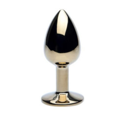 Precious Metals Gold Butt Plug - Small or Large -  - [price]