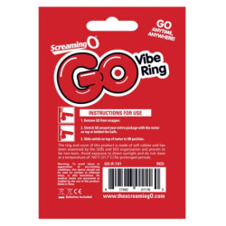 GO Vibrating Love Ring | Red, Blue or Clear | from Screaming O -  - [price]