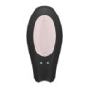 App Enabled Double Joy Partner Vibrator | Black, Lilac or White | from Satisfyer -  - [price]