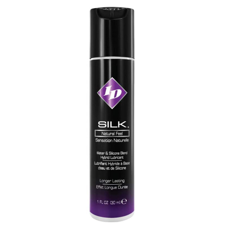 ID Silk Natural Feel Water Based Lubricant - 1fl.oz/30mls-8.5 fl.oz/250mls Sizes -  - [price]
