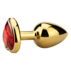 Heart Shaped Butt Plug from Precious Metals | Gold or Silver -  - [price]