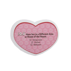 I.O.U. Sex Stickies - For Him/For Her Editions -  - [price]