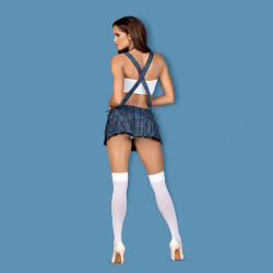 Studygirl Role Play Costume | S/M or L/XL | Blue | from Obsessive -  - [price]