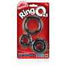 RingO’s x 3 Love Rings | Clear or Black | from Screaming O -  - [price]