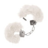 Ultra Fluffy Faux Furry Cuffs | Black/White/Purple/Pink -  - [price]