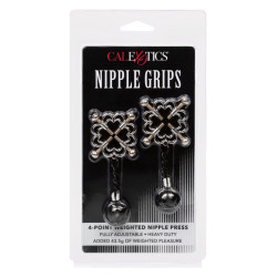 Nipple Grips | Non Piercing 4 Point Weighted Nipple Press | from CalExotics -  - [price]