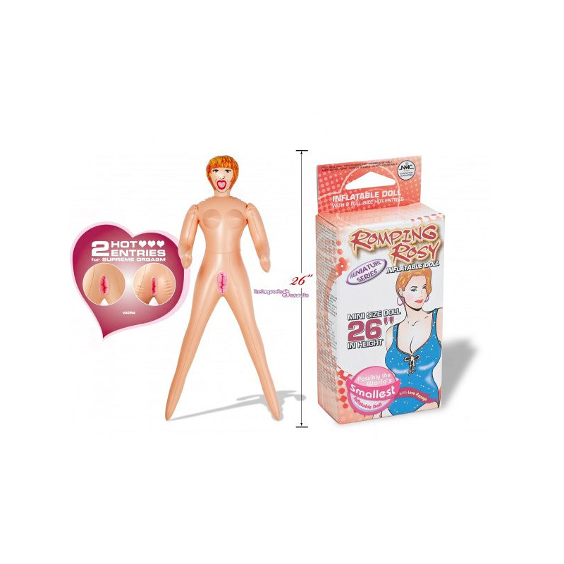 Romping Rosy (Miniature Series) Inflatable Doll | 26" -  - [price]