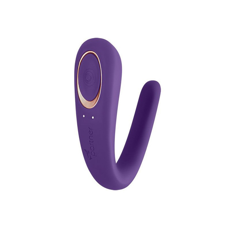 Partner (Double Classic) Couples Vibrator | Purple | from Satisfyer -  - [price]