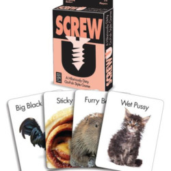 Screw You | Go Fish Style Adults Party Card Game | 2+ Players | from Little Genie