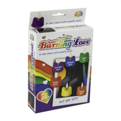 Burning Love | Anus Shaped Novelty Candles | 6 Scents