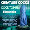 Cocktopus | Octopus Silicone Dildo | Blue | from Creature Cocks