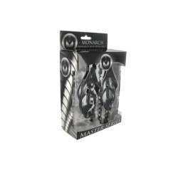 Monarch Noir | Nipple Vice Clamps | 12 inch | Black | from Master Series