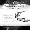 Monarch Noir | Nipple Vice Clamps | 12 inch | Black | from Master Series