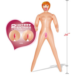 Romping Rosy (Miniature Series) Inflatable Doll | 26" | Blow Up Stag Party Gift