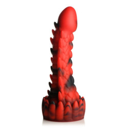 Demon Rising | Scaly Dragon Silicone Dildo | 8" | from Creature Cocks