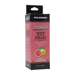 Good Head Wet Head Throat Spray | Cotton Candy, Pink Lemonade, Pineapple or Watermelon | 2fl.oz/59mls