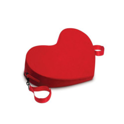 Heart Shaped Sexual Positioning Love Cushion | Red | from WhipSmart