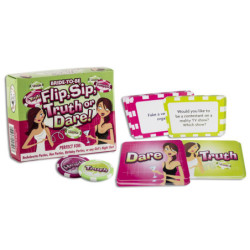 Bride-To-Be's Flip, Sip, Truth or Dare Hen Night Party Game -  - [price]