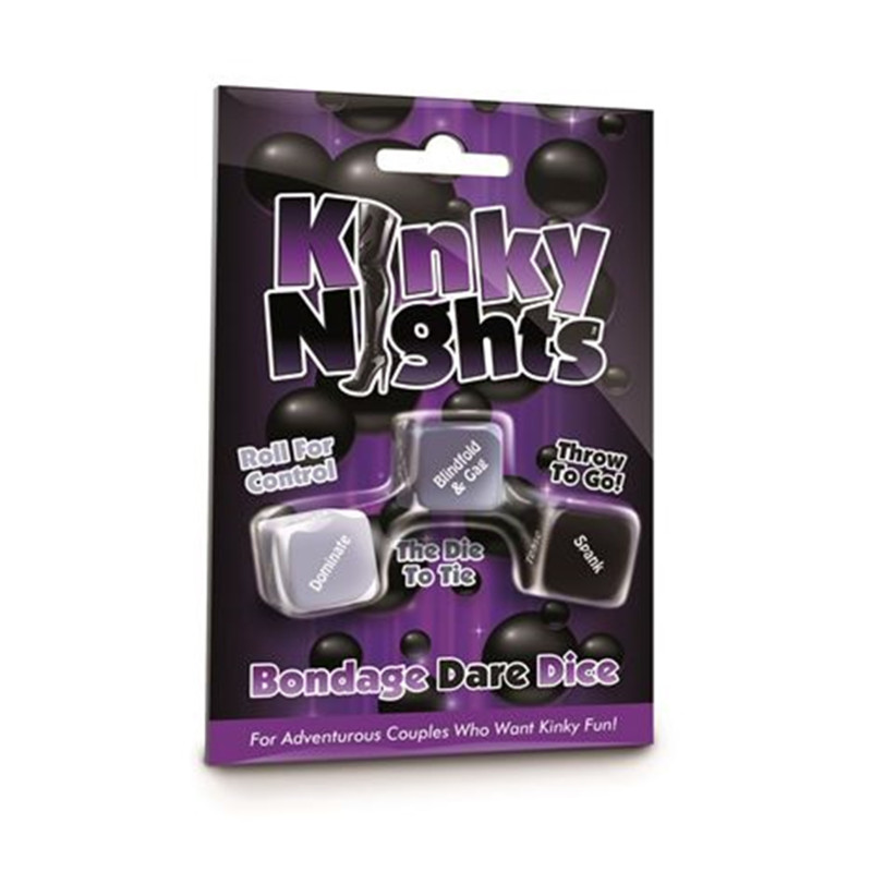 Kinky Nights Bondage Dare Dice | Couples Intimate Fun -  - [price]