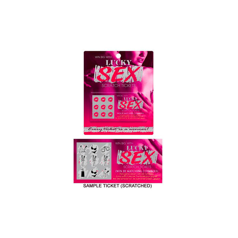 Lucky Sex Scratch Tickets | Couples Naughty Fun -  - [price]