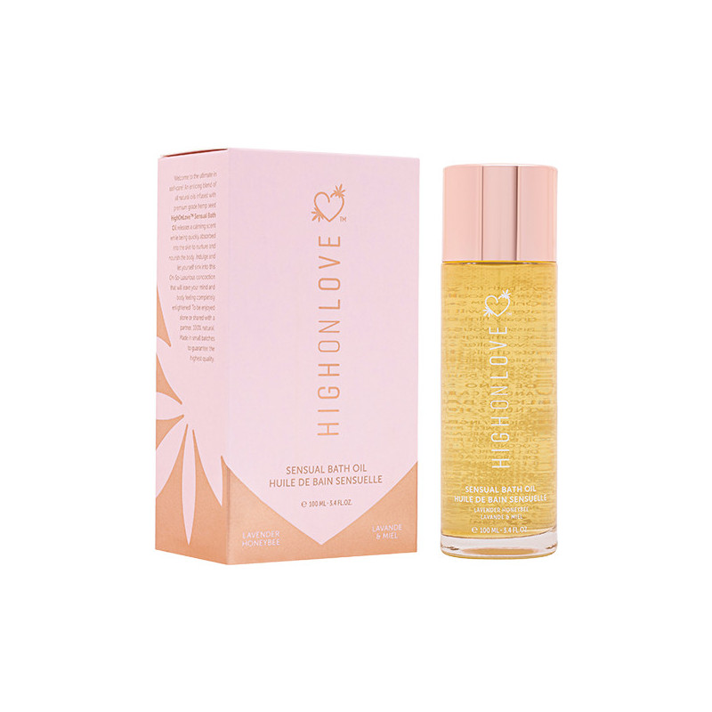 Sensual Bath Oil | Lavender Honeybee | from High On Love -  - [price]